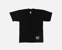 Load image into Gallery viewer, &#39;&#39;EARTH U&#39;&#39; S/S Black Tee
