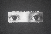 Load image into Gallery viewer, &quot;Youth Rising&quot; S/S Vintage Black Tee
