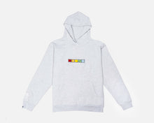 Charger l&#39;image dans la visionneuse de la galerie, &#39;&#39;Box Logo Multi-couleur&#39;&#39; Hoodie Gris
