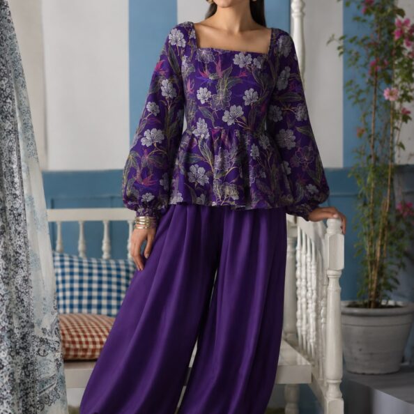 Midnight Bloom Co-ord Set